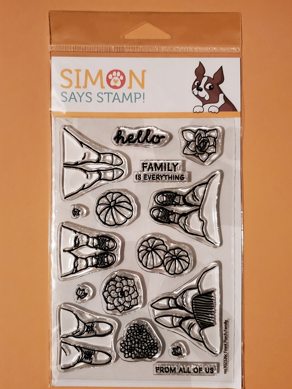Simon Says Stamp Front Porch Family Clear Stamp Set sss302326c